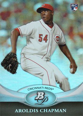 2011 Bowman Platinum #93 Aroldis Chapman