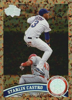 2011 Topps Cognac Diamond Anniversary #247 Starlin Castro