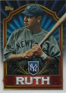 2011 Topps Value Box Chrome Refractor #MBC3 Babe Ruth 