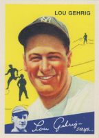 2011 Topps CMG Reprints #CMGR-24 Lou Gehrig 1934 Goudey 