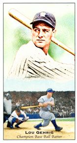 2011 Topps Kimball Champions #KC-95 Lou Gehrig