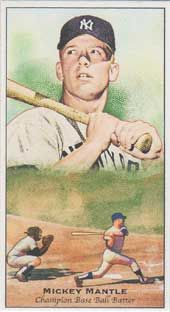 2011 Topps Kimball Champions #KC-7 Mickey Mantle 