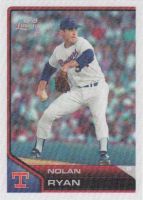 2011 Topps Lineage Cloth Stickers #TCS16 Nolan Ryan 