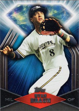 2011 Topps Wal-Mart Blue Diamond #BDW8 Ryan Braun 