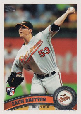 2011 Topps #418 Zach Britton 