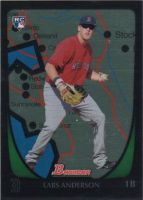 2011 Bowman International #192 Lars Anderson 