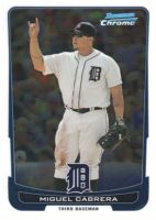 2012 Bowman Chrome #36 Miguel Cabrera 