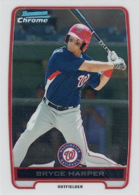 2012 Bowman Chrome Prospects #BCP10 Bryce Harper 