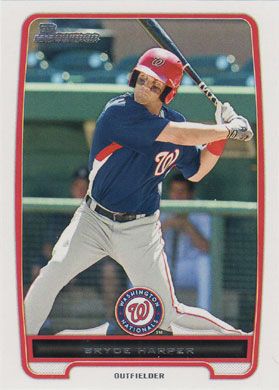 2012 Bowman Prospects #BP10 Bryce Harper 