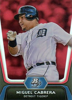 2012 Bowman Platinum Ruby #6 Miguel Cabrera 