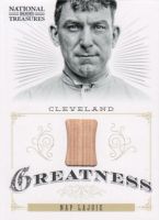 2012 Panini National Treasures Greatness #18 Nap Lajoie Bat Relic 