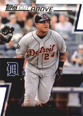 2012 Topps A Cut Above #ACA-10 Miguel Cabrera