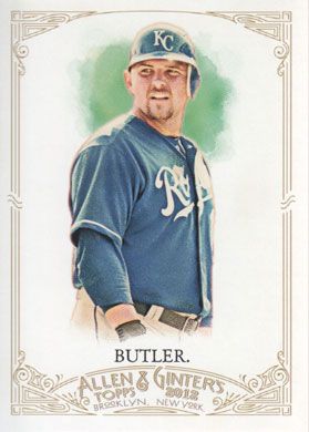 2012 Topps Allen & Ginter #329 Billy Butler SP 