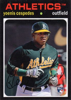 2012 Topps Archives #95 Yoenis Cespedes