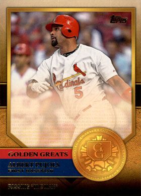 2012 Topps Golden Greats #GG-66 Albert Pujols