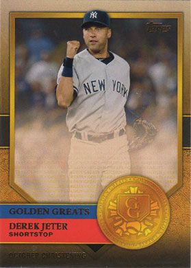 2012 Topps Golden Greats #GG-28 Derek Jeter 