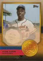 2012 Topps Golden Greats #GG-54 Hank Aaron 