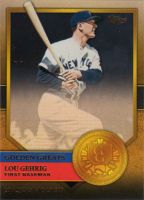 2012 Topps Golden Greats #GG-1 Lou Gehrig 