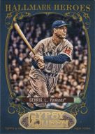 2012 Topps Gypsy Queen Hallmark Heroes #HH-LG Lou Gehrig 