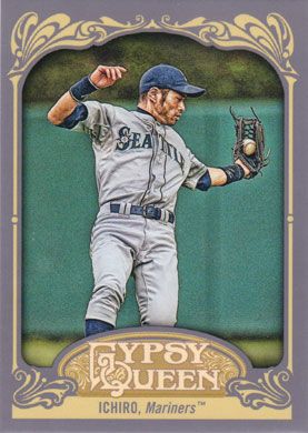 2012 Topps Gypsy Queen #40 Ichiro Variant SP 