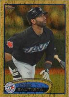 2012 Topps Gold Sparkle #100 Jose Bautista 