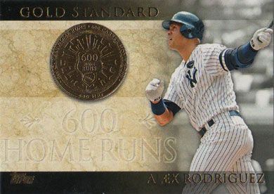 2012 Topps Gold Standard #GS-13 Alex Rodriguez 