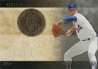 2012 Topps Gold Standard #GS-1 Nolan Ryan 