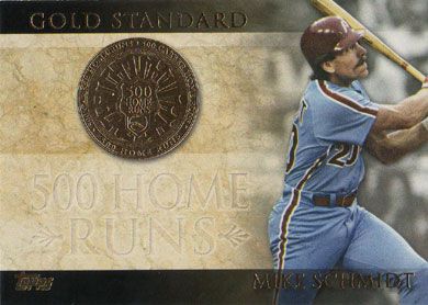 2012 Topps Gold Standard #GS-6 Mike Schmidt 