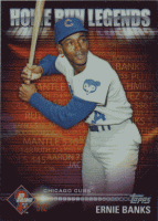 2012 Topps Prime Nine Home Run Legends #HRL-7 Ernie Banks 