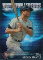 2012 Topps Prime Nine Home Run Legends #HRL-6 Mickey Mantle 