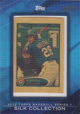 2012 Topps Golden Silk Collection #SC93 Adrian Beltre 