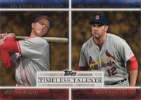 2012 Topps Timeless Talents #TT-19 S. Musial/L. Berkman 