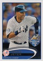 2012 Topps Update #US119 Derek Jeter All-Star 