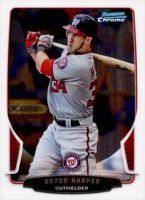 2013 Bowman Chrome #1 Bryce Harper 