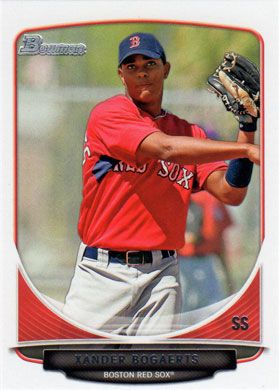 2013 Bowman Draft Top Prospects #TP-40 Xander Bogaerts 