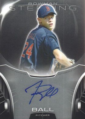 2013 Bowman Sterling Prospect Autographs #TB Trey Ball 