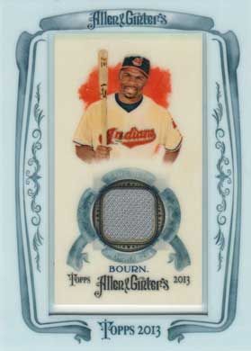 2013 Topps Allen & Ginter Mini Framed Relics #AGR-MB Michael Bourn Jersey Relic 