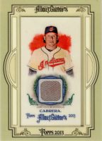 2013 Topps Allen & Ginter Framed Mini Relics #AGR-AC Asdrubal Cabrera Jersey 