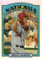 2013 Topps Chrome 1972 Chrome #72C-BH Bryce Harper 