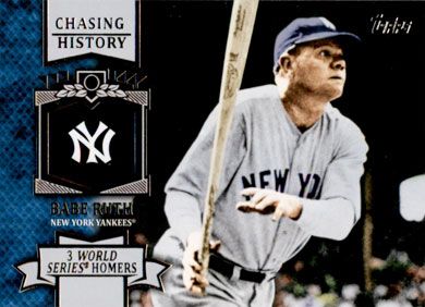 2013 Topps Chasing History #CH-107 Babe Ruth