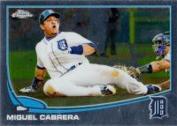 2013 Topps Chrome #100 Miguel Cabrera 