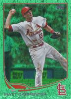 2013 Topps Emerald #193 Matt Carpenter