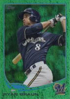 2013 Topps Emerald #8 Ryan Braun 