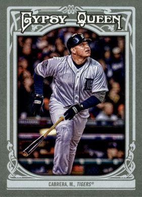 2013 Topps Gypsy Queen #310 Miguel Cabrera SP