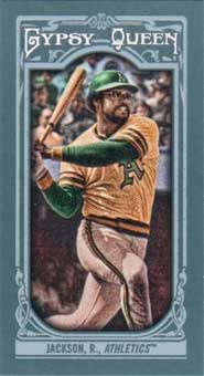 2013 Topps Gypsy Queen #284 Reggie Jackson SP Variation 