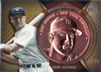 2013 Topps Proven Mettle Coins Copper #PMC-LG Lou Gehrig 