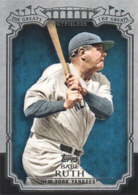 2013 Topps The Greats #TG-3 Babe Ruth 