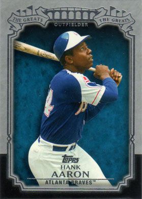 2013 Topps The Greats #TG-22 Hank Aaron 