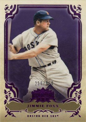 2013 Topps Triple Threads Amethyst #82 Jimmie Foxx 