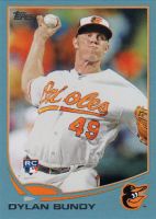 2013 Topps Wal-Mart Blue Border #78 Dylan Bundy 